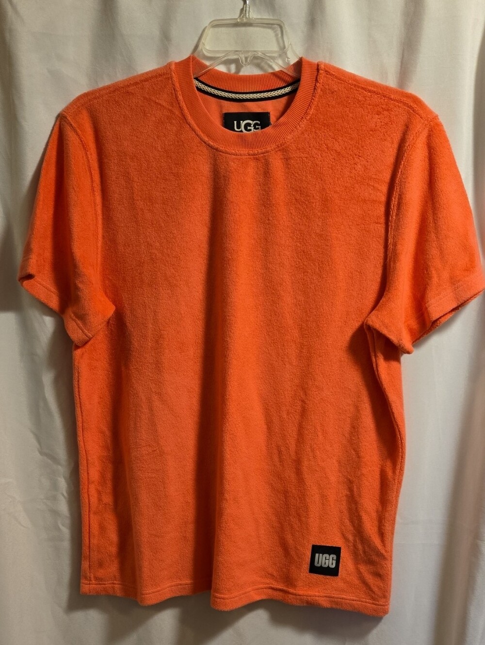 UGG Men's Mathew Coral Terry Short Sleeve Tee L NWT